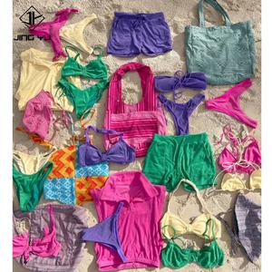 Latest Wholesale Custom Design Printed Fabric Bikini Bag Bikini Swimwear With Logo Manufacturer Swimwear Beachwear Bales - Product Image 1