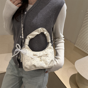Gentle Style Women's <b>Handbag</b> 2026 <b>Summer</b> New Arrival Trendy Versatile Chain Shoulder Crossbody Bag - Product Image 6