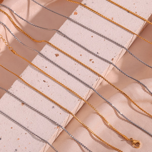1.8 Mm Pvd Vergulde Rvd Rvs Lange <span class=keywords><strong>S</strong></span> Ketting Sexy Tailleketting Mode Sieraden Ketting Minimalistische Ketting Voor Vrouwen - Product Image 2