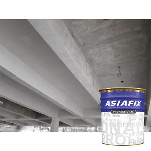 Enduit de finition <span class=keywords><strong>en</strong></span> béton pour façade de bâtiment commercial, imperméable, finition grise - Product Image 4