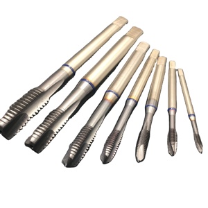 Jeu de tarauds et filières en acier rapide Cobalt, tarauds métriques avec revêtement, tailles M3 M4 M6 M10 M12, outil de filetage interne fiable - Product Image 1