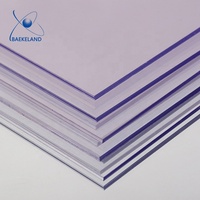 3mm 4x8 ESD PVC Feuille antistatique Couleur claire PVC Plaque plastique ESD Transparent PVC Board