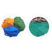 Paillis colorant couleur poudre oxyde de fer