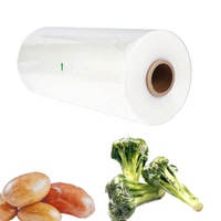 Hoge Prestaties Polyolefine (Pof) Krimpfolie Voor Groenten En Fruit Anti-Fog Film Verpakking Aangepaste Perforatie Plastic Folie