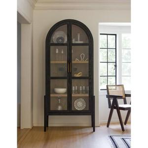 Half Round Industrial Vintage Almirah Contemporary Design Home Furniture for Bedroom or Home Office <b>Antique</b> Style <b>Wardrobe</b> - Product Image 1