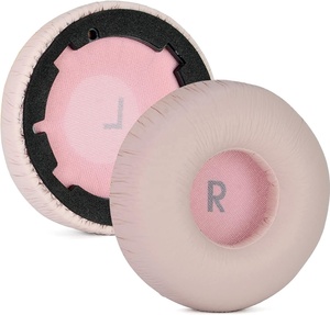 1 par de almohadillas para auriculares, funda de esponja, orejeras de piel de rana, orejeras de cuero, accesorios para <span class=keywords><strong>JBL</strong></span> Tune <span class=keywords><strong>600</strong></span> BTNC - Product Image 4