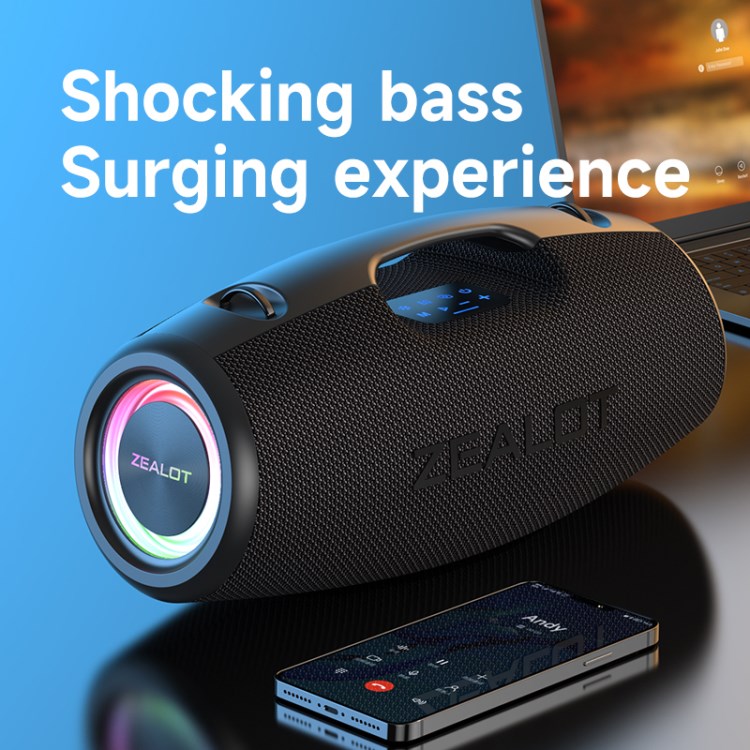 ZEALOT S78 100W High Power Portable Speaker - Outdoor Wireless
