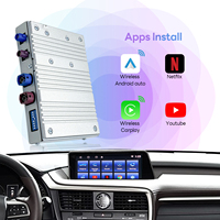 Antarmuka Android nirkabel untuk Lexus LX570 RX GS LS, modul Carplay Android dengan Joystick Mouse dan layar 12.3 inci AVLX16QI13