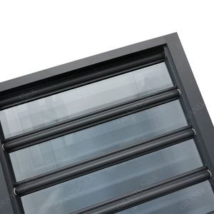 Minimalist Factory Price Multi Scenario Semi-Blackout Indoor Office Blinds <strong>Window</strong> Louvre <strong>windows</strong> <strong>Frame</strong> with Burglary Proof - Product Image 3