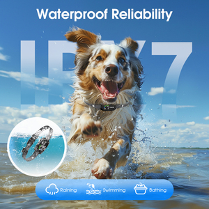<span class=keywords><strong>Collar</strong></span> de entrenamiento antiladridos inteligente recargable con logotipo personalizado con pantalla, <span class=keywords><strong>collar</strong></span> de control de ladridos impermeable sin golpes para perros - Product Image 5