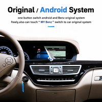 Para Mercedes-Benz Clase S W222 W221 2005-2011 NTG3.0/3.5 10.25 Android14 8-Core CarPlay Inalámbrico Android Auto GPS IPS DSP 4G