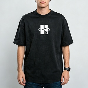 Camisetas de Hombre al por Mayor, 100% Algodón, Camisetas de Hombre de Color Sólido, Manga Corta, Camisetas Deportivas, Camisetas de Hombre con Serigrafía Personalizada - Product Image 3