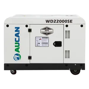 Power plant 22kw portable electric engine powered diesel generators diesel set silent generator genset