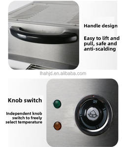 Machine de maintien au chaud et de présentation, armoire chauffante, cuisinière électrique en acier inoxydable avec fonction de levage - Product Image 5