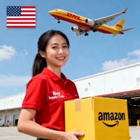 Service de logistique aérienne DDP, agent de livraison express UPS DHL, Chine vers les États-Unis/ Royaume-Uni/ Russie/ Allemagne