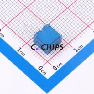 Resistencia Ajustable/Potenciómetro 3362X-100-3H, Componente de Orificio Pasante (THT)-3P, Resistencia de 7x6.8mm, 10 Ohmios, 10%, 500mW, 250ppm ℃ - Product Image 2