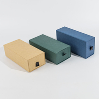 Boîte Coulissante de Luxe en Carton Rigide Personnalisée avec Logo pour Lunettes et Lunettes de Soleil en Papier Kraft Populaire
