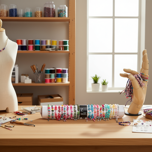 Pulseras de Cuentas Z Fashion, 2400 Piezas por Caja, Estilo de Cordón Ajustable, Joyería de Regalo Unisex Estilo Bohemia - Product Image 2