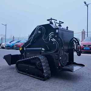 Chargeuse compacte diesel de 300 kg avec composants Hengli, mini-dumper sur chenilles, garantie 1 an, chargeuse compacte pour travaux d'ingénierie - Product Image 3
