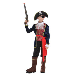 Inventaire adéquat Costumes de performance d'Halloween <span class=keywords><strong>Robe</strong></span> bleue de luxe Prince <span class=keywords><strong>pirate</strong></span> - Product Image 3