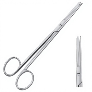 Tijeras Quirúrgicas de Disección, Largas, Rectas, con Punta Roma, para Cirugía General, Manuales, con Certificación CE, Instrumento de Clase I - Product Image 3