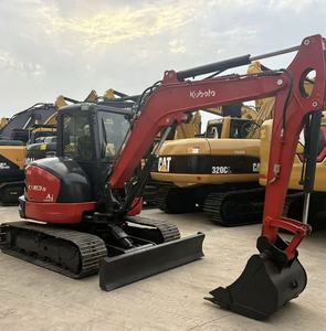 Mini-excavatrice sur chenilles Kubota KX163-5 d'occasion avec godet de 0,12 m³ pour travaux agricoles et de construction - Product Image 1