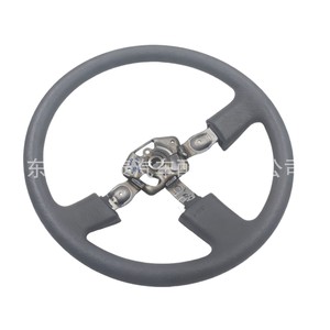 Steering <b>Wheel</b> For Toyota Land Cruiser 70 Series 380mm Inner Diameter Grey Polyurethane 4 <b>Spokes</b> Airbag Compatible - Product Image 2