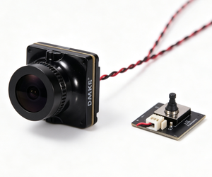 กล้อง S6 FPV 1200TVL เซ็นเซอร์ 1/2.8 นิ้ว เลนส์ 2.1 มม. 125 °   FOV 5-35V ช่องสัญญาณ CVBS กำลังขับกว้างสำหรับการแข่งโดรน FPV - Product Image 4