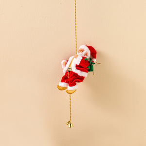Papá Noel Musical <span class=keywords><strong>El</strong></span>éctrico que Sube la Escalera, Decoración Navideña Colgante, Adornos para <span class=keywords><strong>el</strong></span> Hogar, Mini Modelo, Decoración para <span class=keywords><strong>el</strong></span> Hogar, Regalos de Año Nuevo - Product Image 6