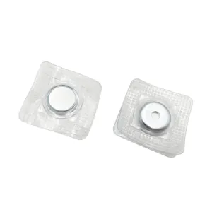 Neodymium Magneet Met Transparant Plastic Deksel Magneet Knop Pvc Voor Kleding