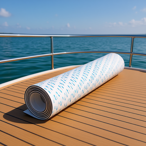 Suelo de espuma EVA para embarcaciones de 94.5 x 35.4 pulgadas, autoadhesivo, antideslizante, para barcos, pontones y kayaks. - Product Image 2