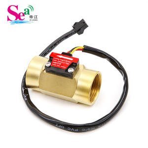 Medidor de Flujo de Agua de Cobre con Efecto Hall de 6 Puntos B9, Sensor de Rosca Interna Doble para Calentador de Agua, Sensor de Agua para Riego Agrícola - Product Image 5