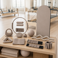 Cercle Magique de Pilates en Silicone Personnalisé en Usine, Anneau de Pilates Haute Élasticité pour Fitness, Accessoire de Pilates pour la Maison, le Studio et la Salle de Sport