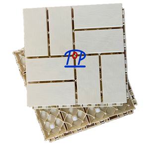 Azulejo de piso entrelazado para exteriores Compuesto DIY Personalizado Patio trasero Jardín Terraza Azulejo de cubierta - Product Image 2