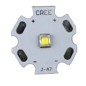 Emettitore LED bianco freddo 5W XP-G2 R5 1.5A 500lm con stella riscaldante da 20mm