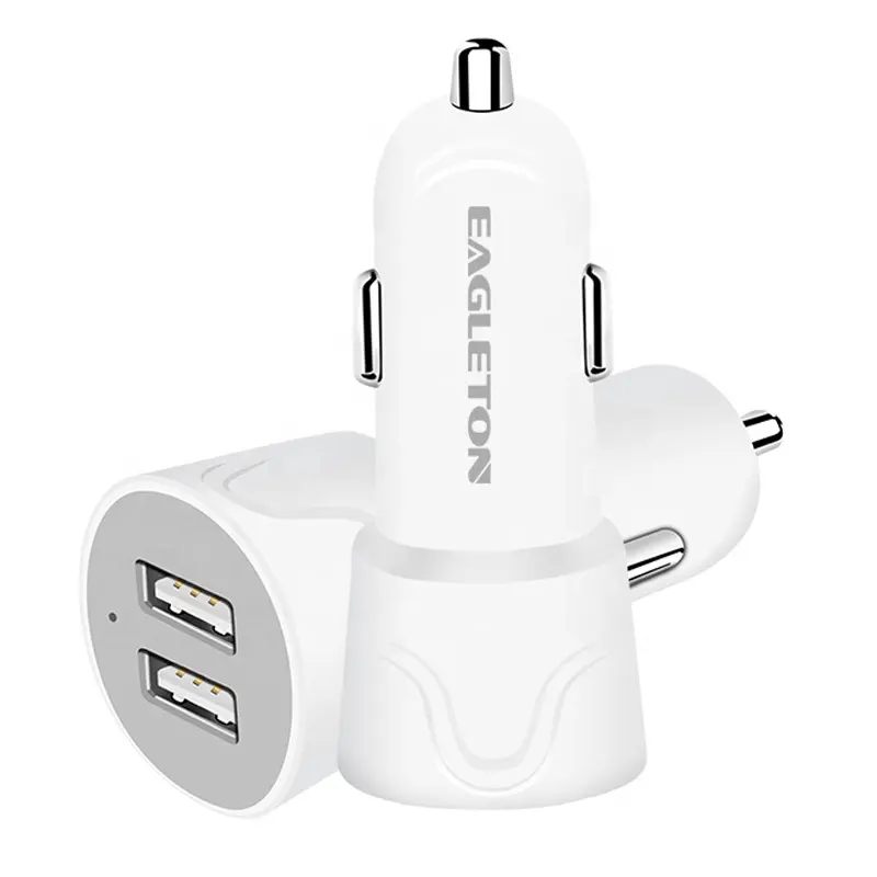 2019 Top Verkoop Shenzhen Fabrikanten Mobiele Telefoon Accessoire 5 V 2.1A Dual USB Car Charger