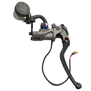 Pompe de <span class=keywords><strong>frein</strong></span> radiale double haute performance pour moto, levier de <span class=keywords><strong>frein</strong></span> modifié, maître-<span class=keywords><strong>cylindre</strong></span> radial, <span class=keywords><strong>frein</strong></span> à <span class=keywords><strong>main</strong></span> de stunt - Product Image 4