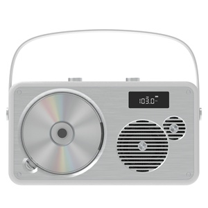 Nouveau design rétro Lecteur <span class=keywords><strong>CD</strong></span> portable rechargeable avec son Hi-Fi - Product Image 2