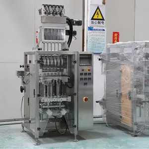 Stick Pack Machine Automatic Multi Lane Sachet Filling And Packaging Machine Multi-lane Powder Incense Stick Packing Machine 4 Line 6 Line