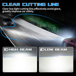 Vendita calda 9003 H4 Super luminoso faro per auto con 6000k luce del Laser integrato lampadina nuova condizione per i motocicli - Product Image 4