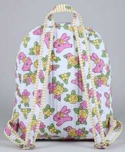 Cotton Quilt <b>School</b> <b>Backpack</b> for Kids – Cute Printed Quilted <b>Backpack</b> with Zipper Pocket for Boys and Girls - Product Image 3