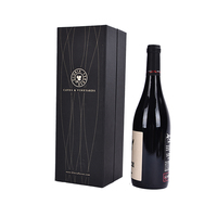 Scatole di Cartone di Lusso Ecologiche con Stampa in Lamina d'Oro per Confezioni di Whisky e Tequila, Scatole Magnetiche Personalizzate con Rivestimento UV per Bottiglie di Vino