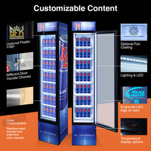 Meisda ขายร้อน SC105B ขายร้อนตู้เย็นเชิงพาณิชย์แนวตั้งอาหารเครื่องดื่มตู้เย็น - Product Image 2