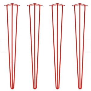 Free Protectors and Screws Hot Sale DIY Metal Coffee Table Bench Legs Furniture Hairpin Legs - Product Image 1