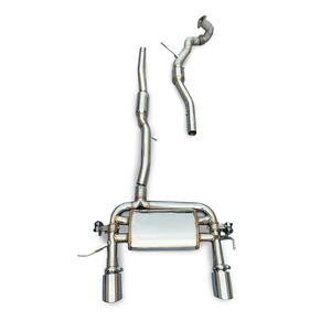 Tubo de Escape para Audi TT MK1 1.8T 1998-2006, Conversión de Escape Catback, Conversión de Escape de Alto Rendimiento, Rendimiento de Carreras - Product Image 6