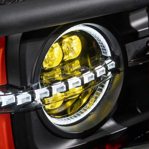 Cho gwm Tank 300 phụ tùng ô tô <span class=keywords><strong>body</strong></span> Kit hình trụ mắt mô hình <span class=keywords><strong>LED</strong></span> chất lượng cao hoạt động nhấp nháy đèn pha - Product Image 1