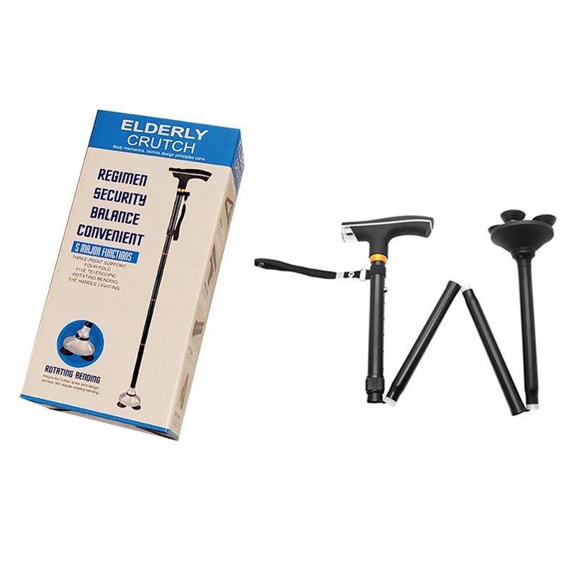 บรรจุภัณฑ์กล่องสีแบบพับได้และยืดหดได้สี่ขา