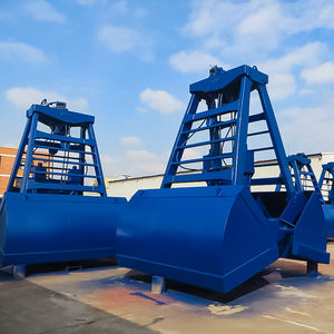 כף אחיזה מכנית עמידה למים עם כבל פלדה, בעלת צבת כפולה, 5 טון, 10 טון, 20 טון, מחומר Q345B+NM400 - Product Image 5