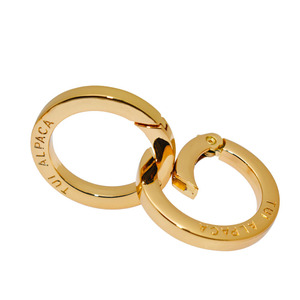 Khóa móc kim loại hình dạng tùy chỉnh theo yêu cầu nhà máy, khắc tên, móc khóa tròn, móc khóa hình sao, khóa nối dạng móc bấm - Product Image 1