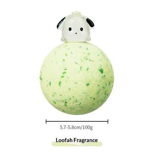 Boule de <span class=keywords><strong>sel</strong></span> de <span class=keywords><strong>bain</strong></span> lumineuse transfrontalière 100g aux huiles essentielles pour enfants, pour <span class=keywords><strong>bain</strong></span> moussant, emballage carton - Product Image 6